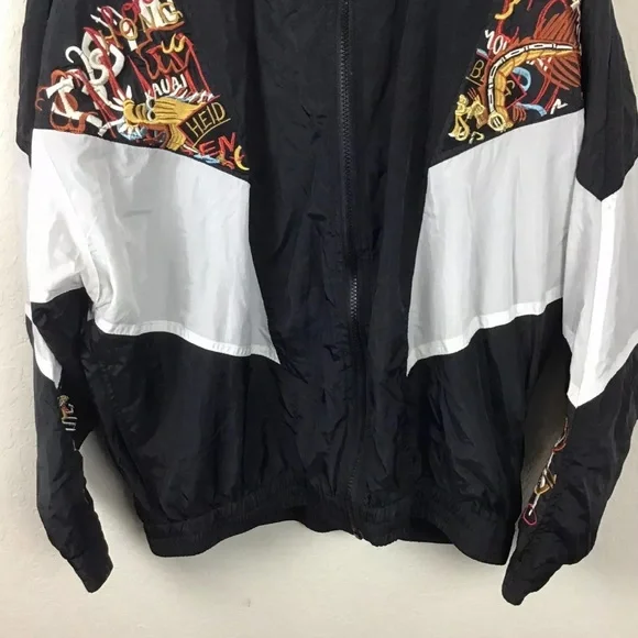 Doublet Track Jacket Break Up Embroidery Zip Up